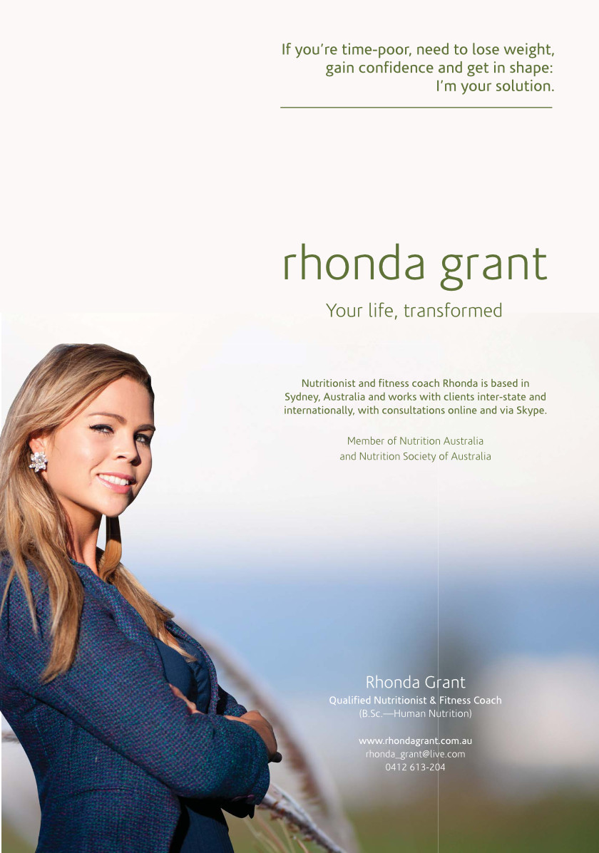 Rhonda Grant advertisement, 2016
